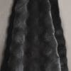 bubble faux fur throw - blk 2 - Hallmart Collectibles bubble faux fur throw - blk 2