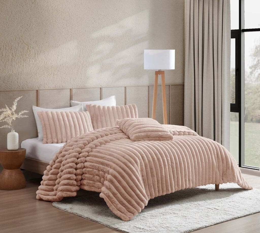 ChannelFauxFurBlush_lgjpg - Hallmart Collectibles ChannelFauxFurBlush_lgjpg