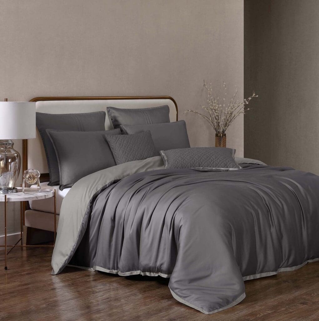 CharcoalLuxuryTencel_lg-1jpg - Hallmart Collectibles CharcoalLuxuryTencel_lg-1jpg