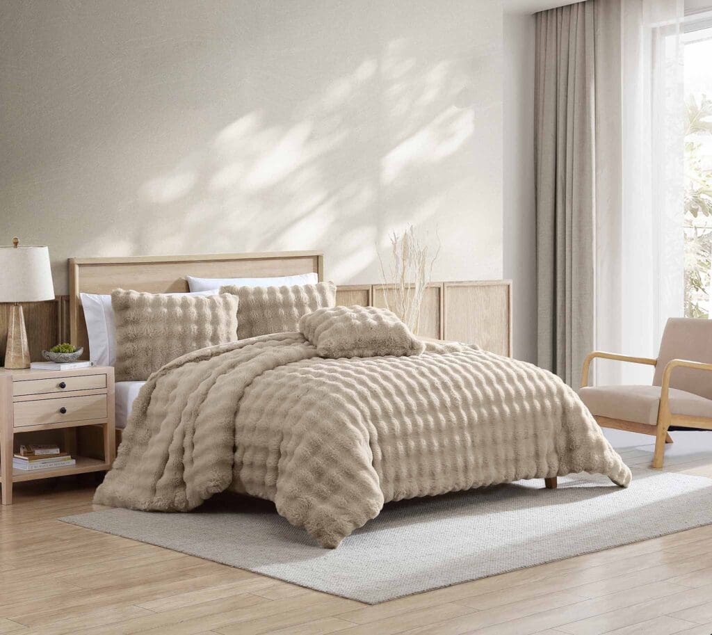 FauxFurKnollsTan_lgjpg - Hallmart Collectibles FauxFurKnollsTan_lgjpg