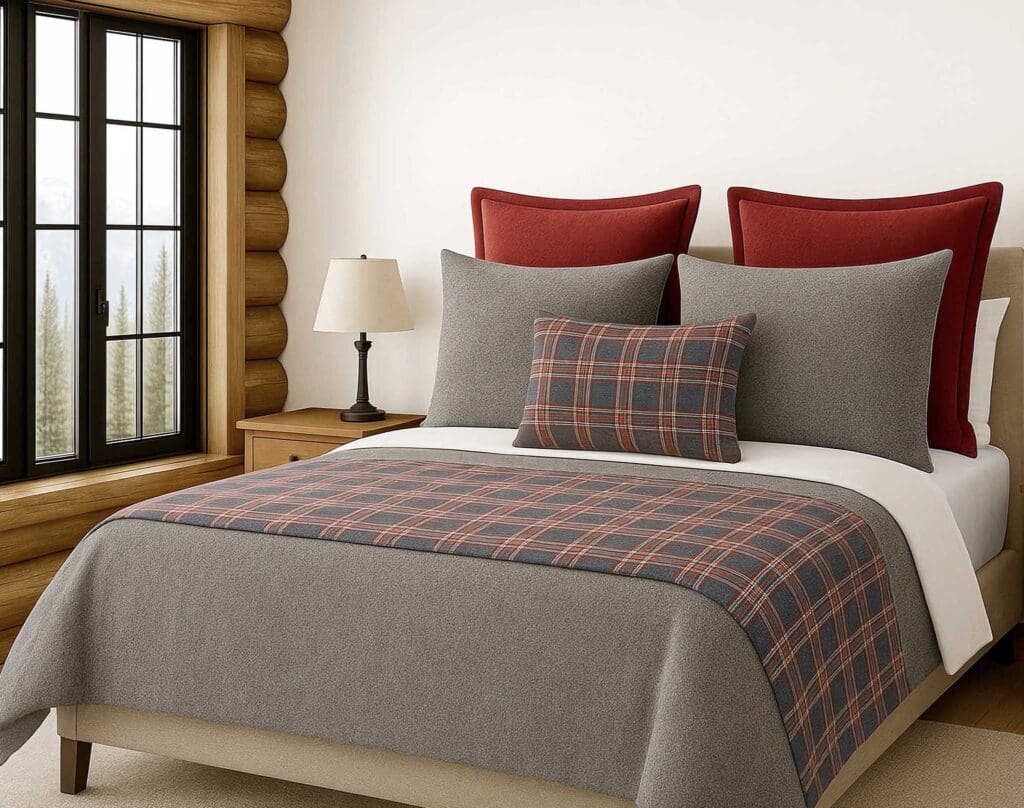 GrayBoucleRed-Gray_lgjpg - Hallmart Collectibles GrayBoucleRed-Gray_lgjpg