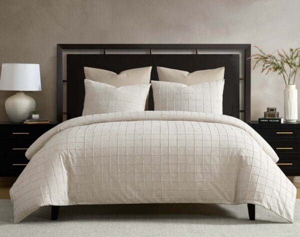 PARKER PINTUCK TAN 1